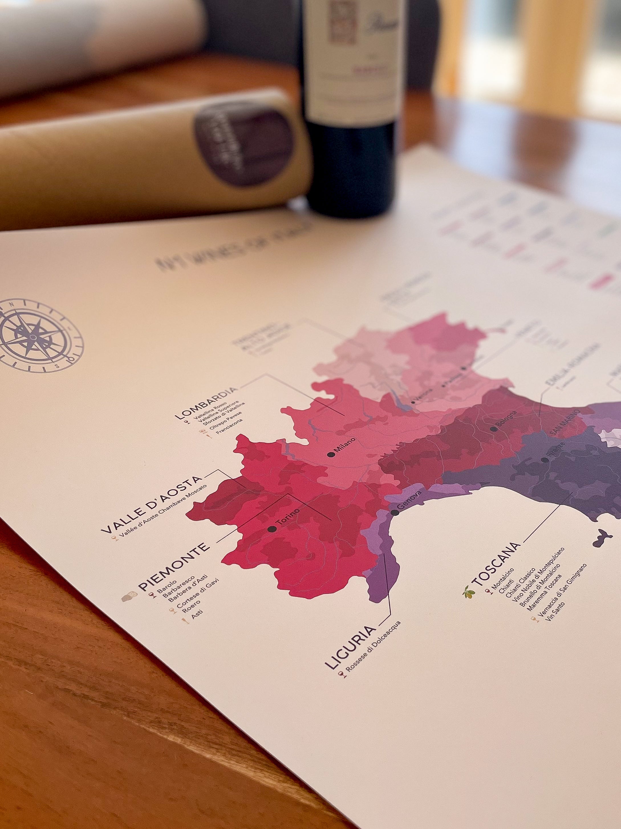 Wine Maps - Old World Wine Bundle (France, Italy, Spain)